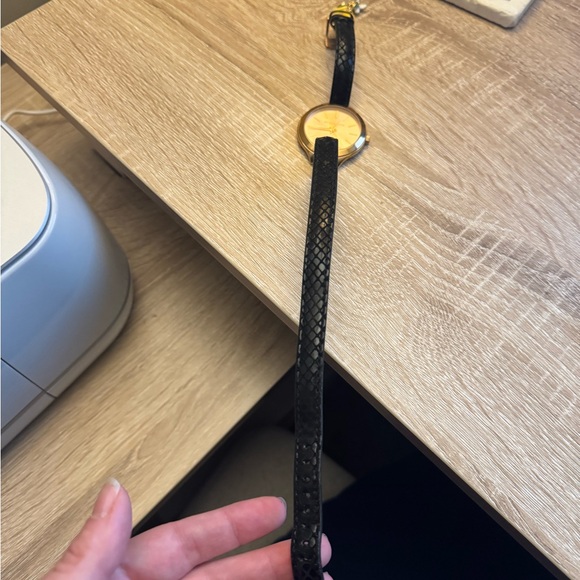 Michael kors gold and black wrap around bracelet watch - Picture 2 of 3